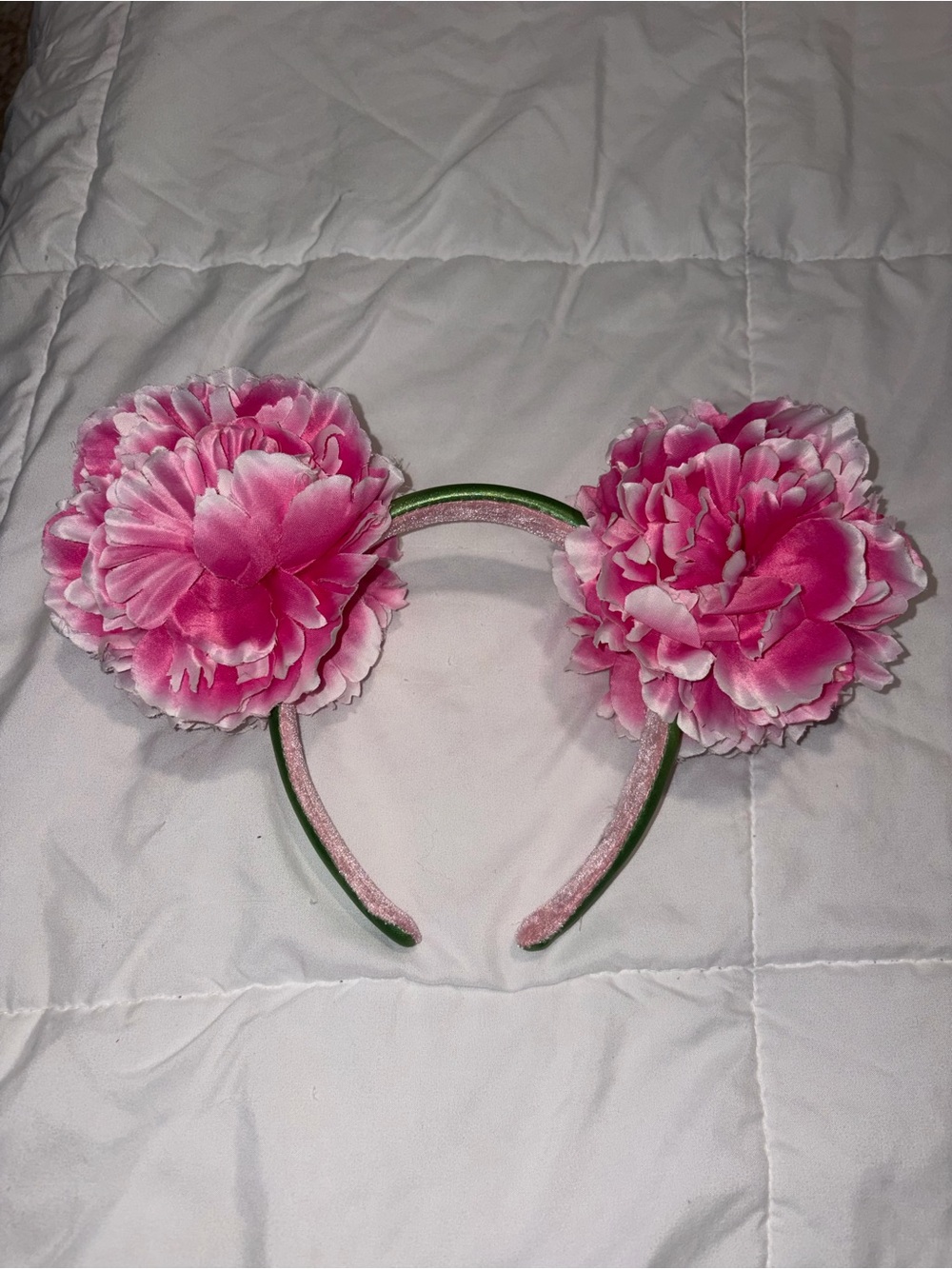 Flower Mickey ears from Disney parks